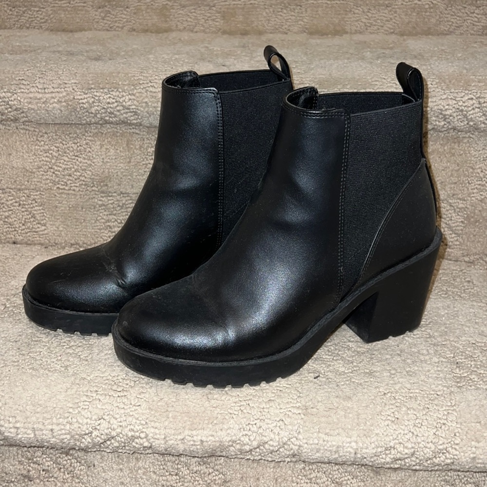 H&M Black Heeled Boots